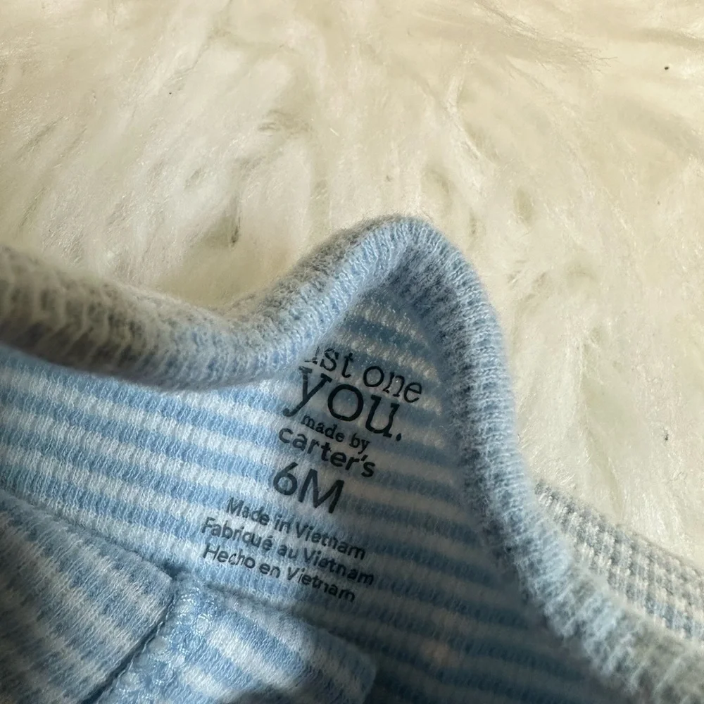 Baby boy Carter’s 6 month footies